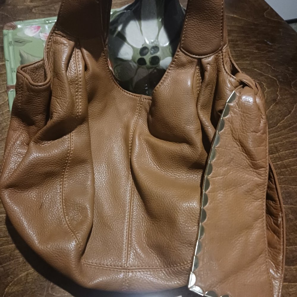 Gianni Bini Luxe Leather Hobo
